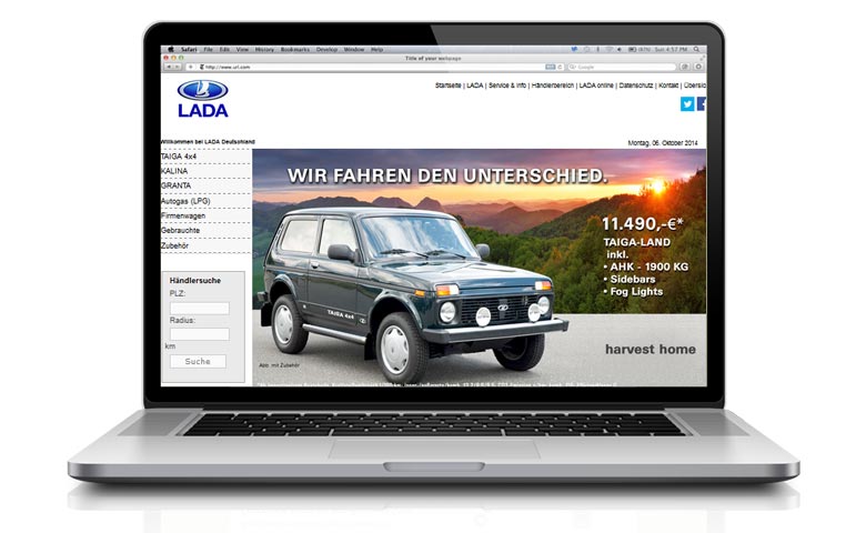 Link zu der Website LADA Deutschland